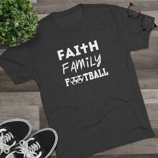 Faith Family Football (Soccer) t-shirt