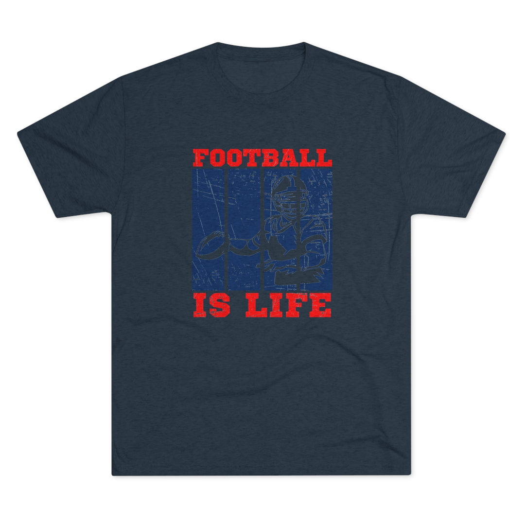 Vintage Football (American) Is Life  t-shirt