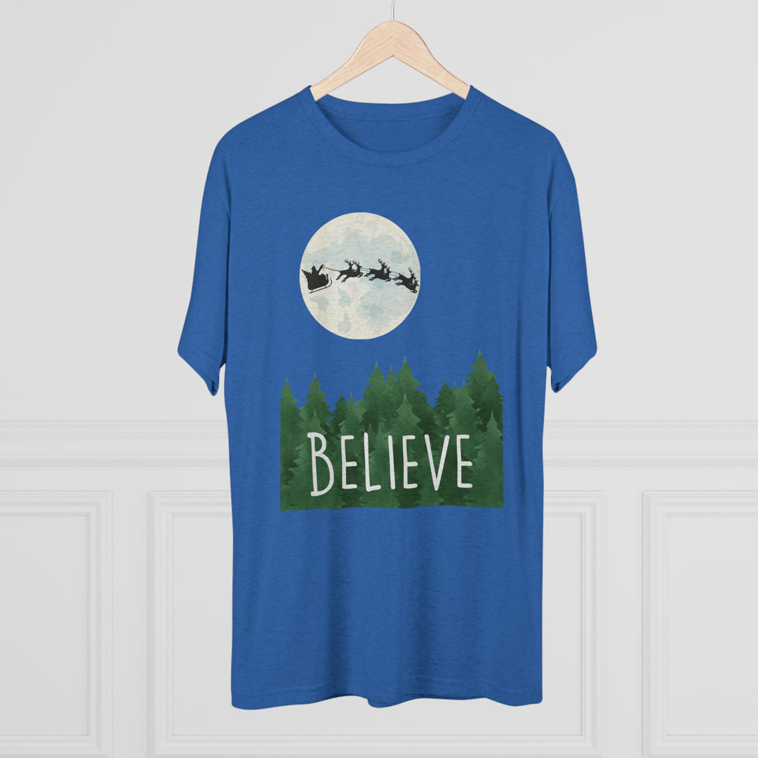 Santa "BELIEVE" inspiration t-shirt