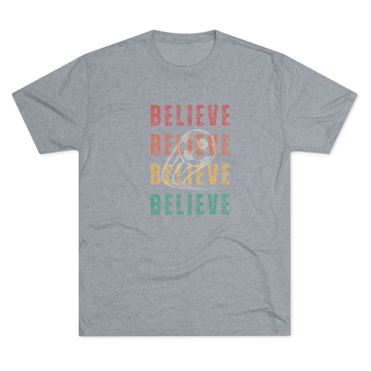 4X "BELIEVE" inspiration t-shirt