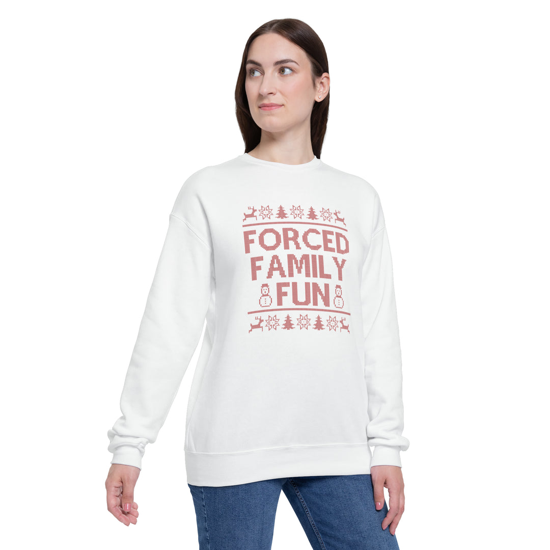 Holiday Forced Family Fun Unisex Sweatshirt