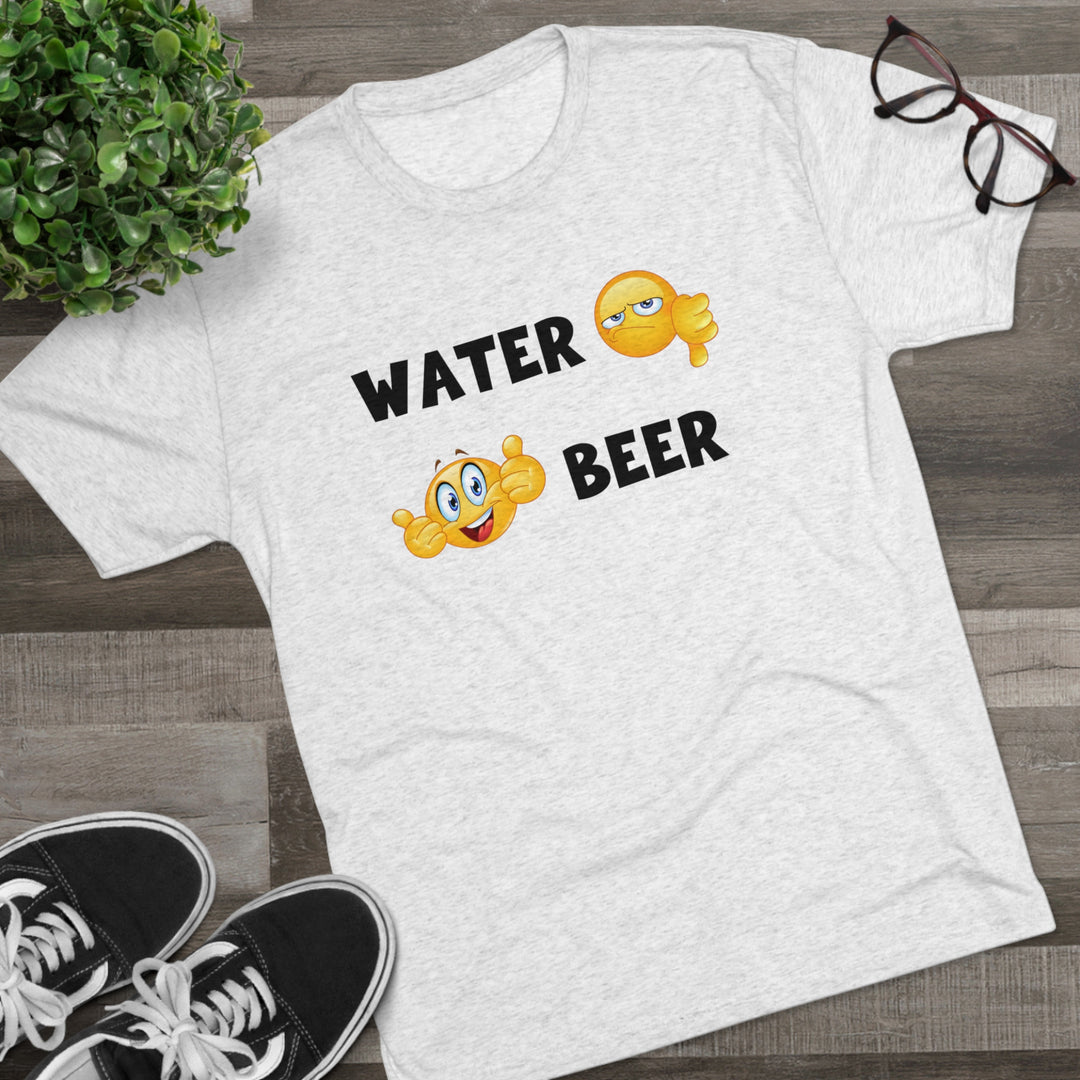 Water Boo, Beer Yay t-shirt