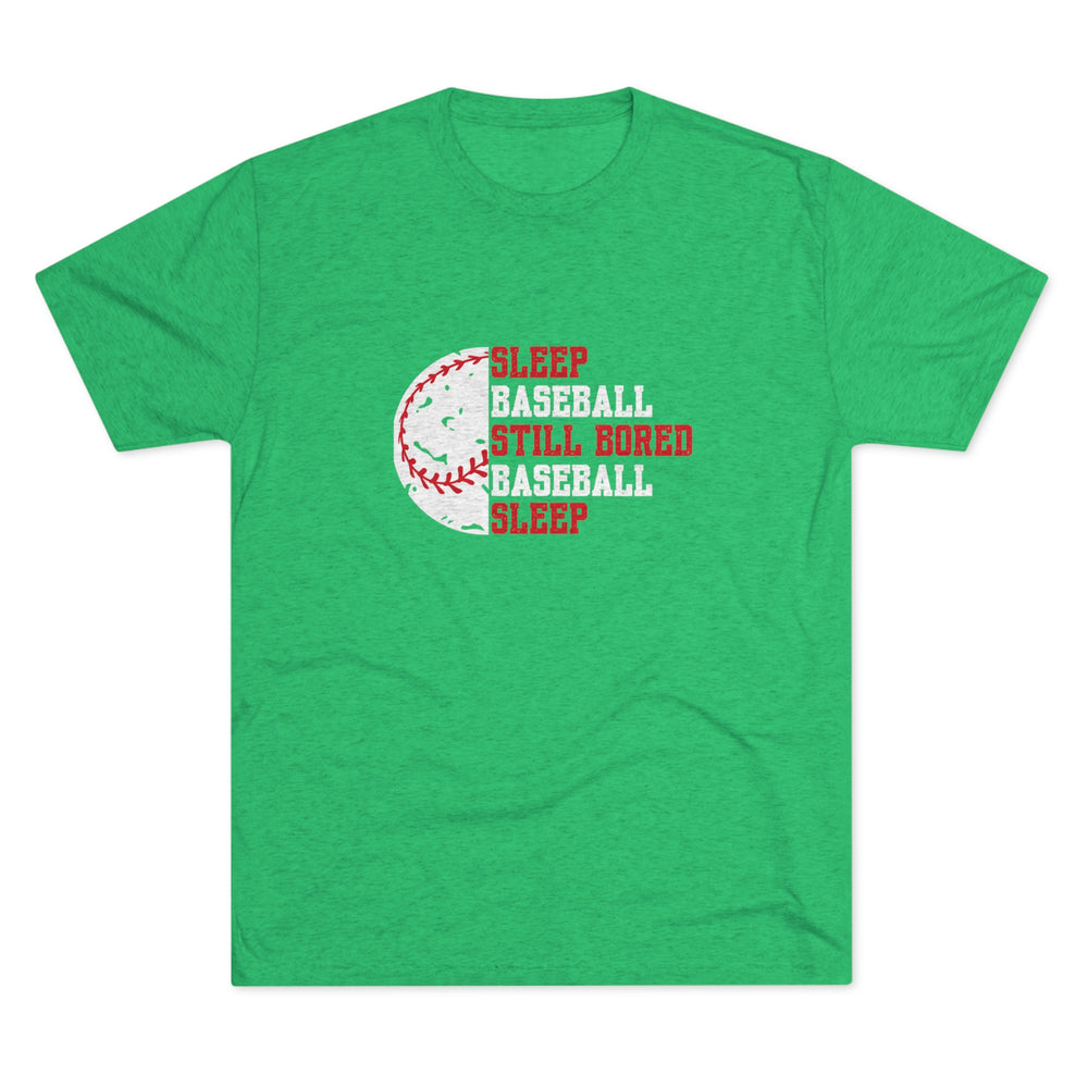 Baseball Sleeping t-shirt