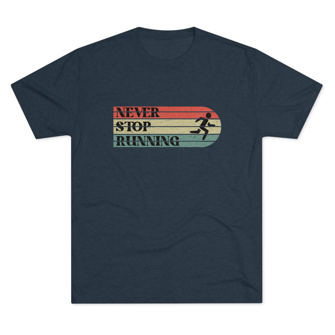 Vintage Never Stop Running t-shirt