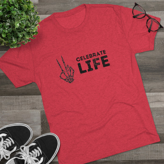 Celebrate Life Skeleton t-shirt