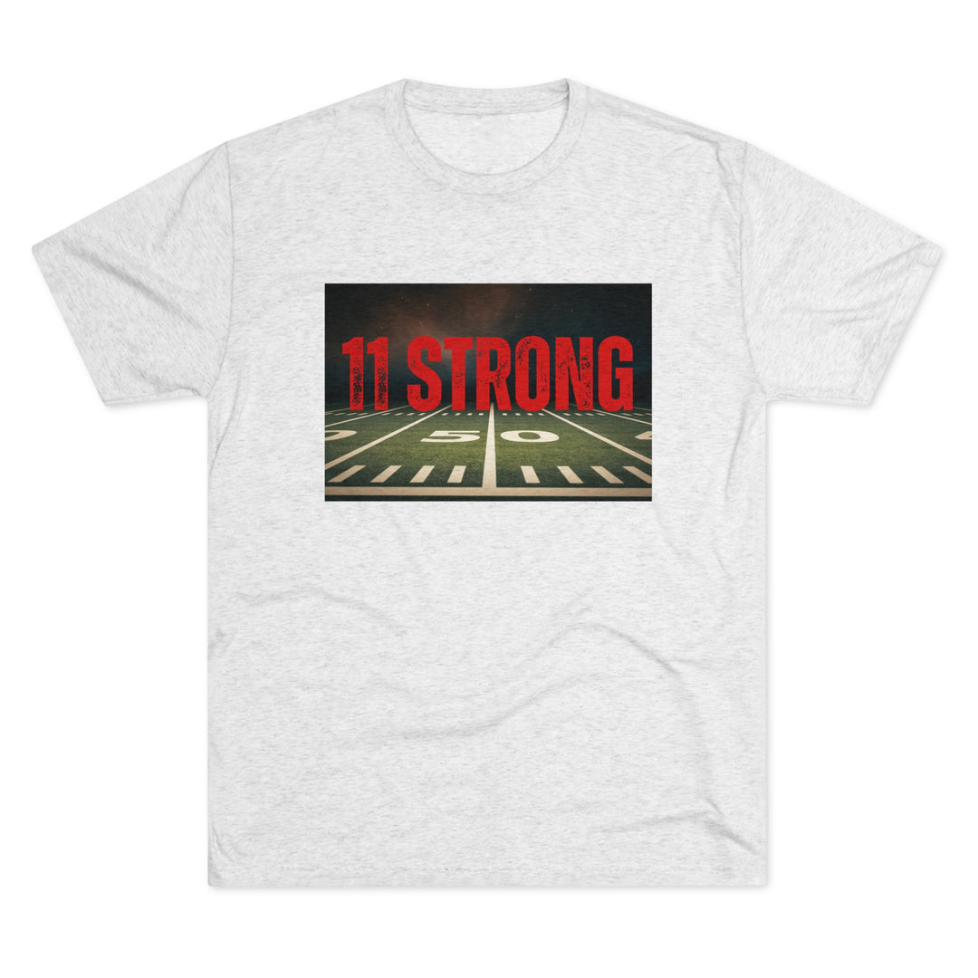 11 Strong Football t-shirt