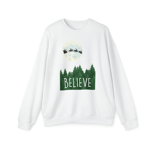 Santa "BELIEVE" inspiration Sweatshirt