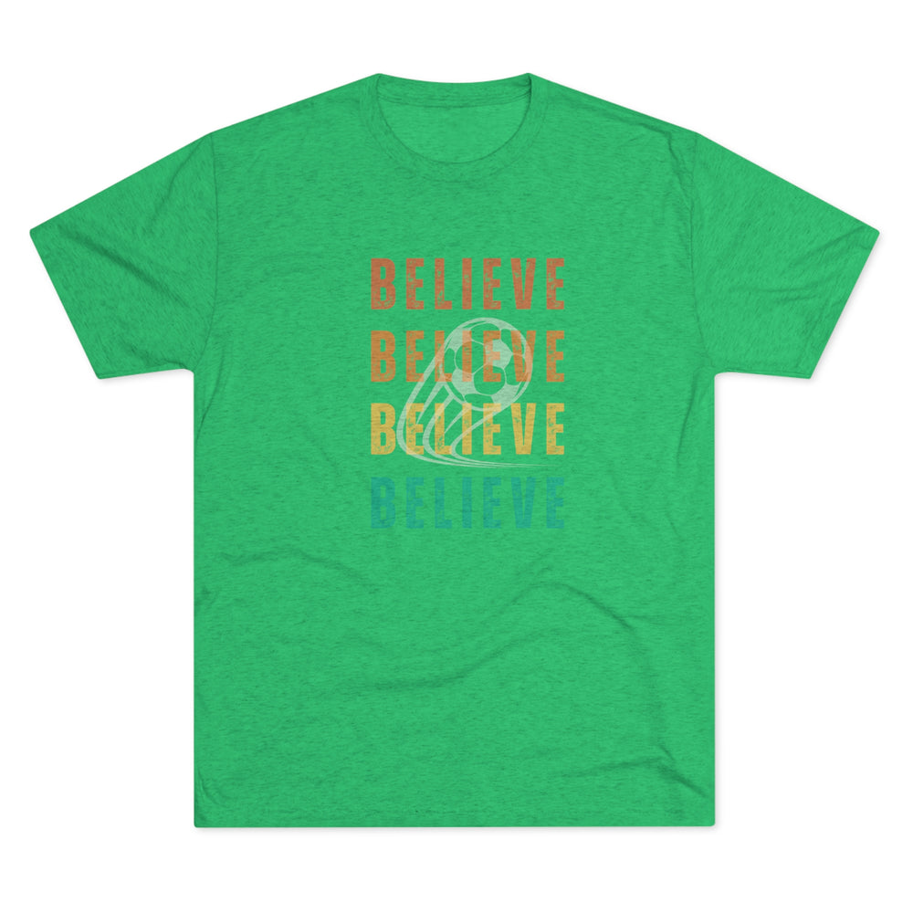 4X "BELIEVE" inspiration t-shirt