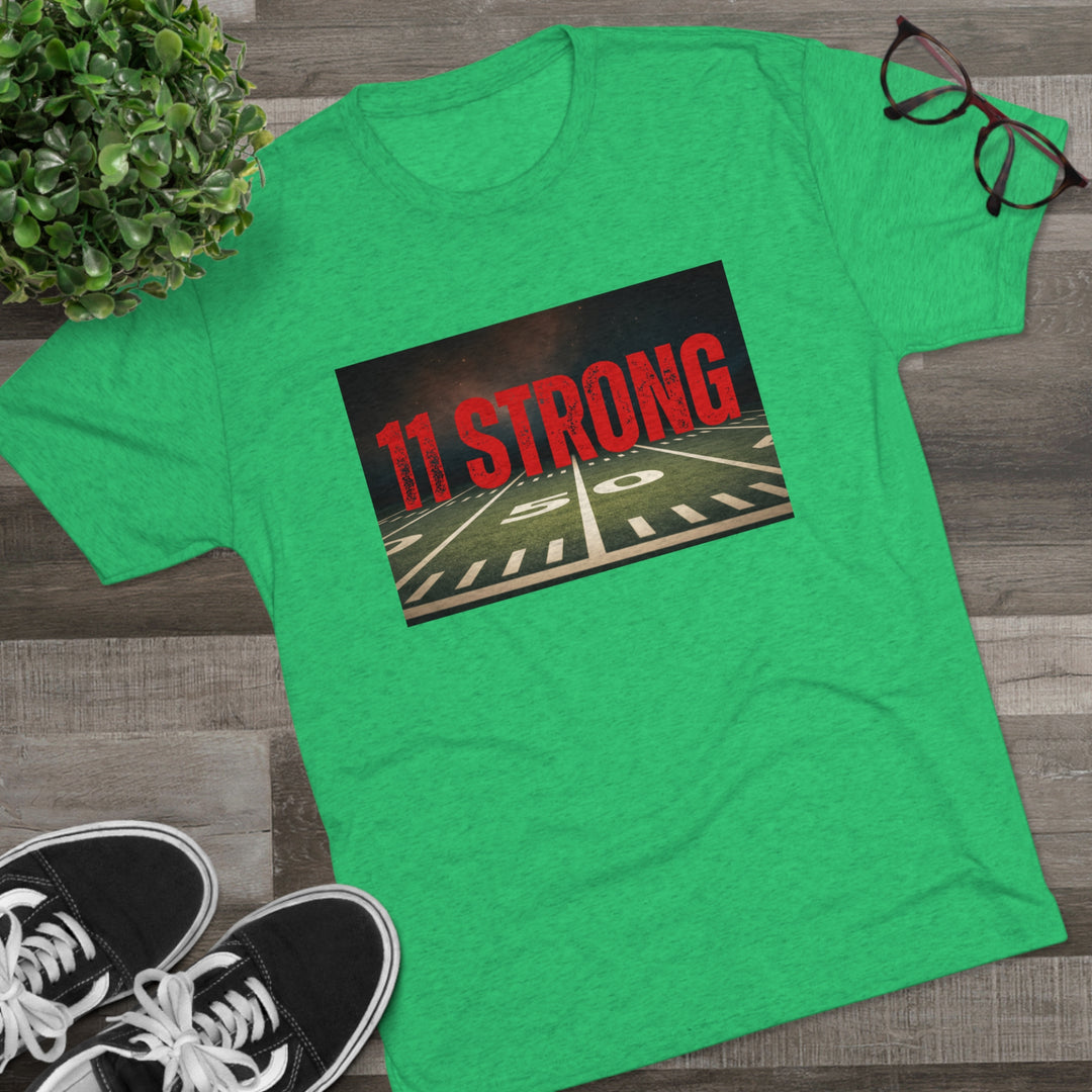 11 Strong Football t-shirt