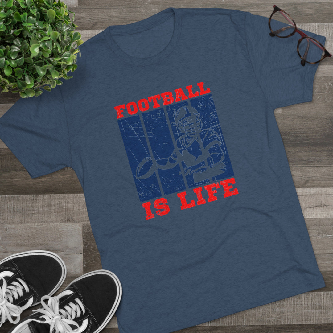 Vintage Football (American) Is Life  t-shirt