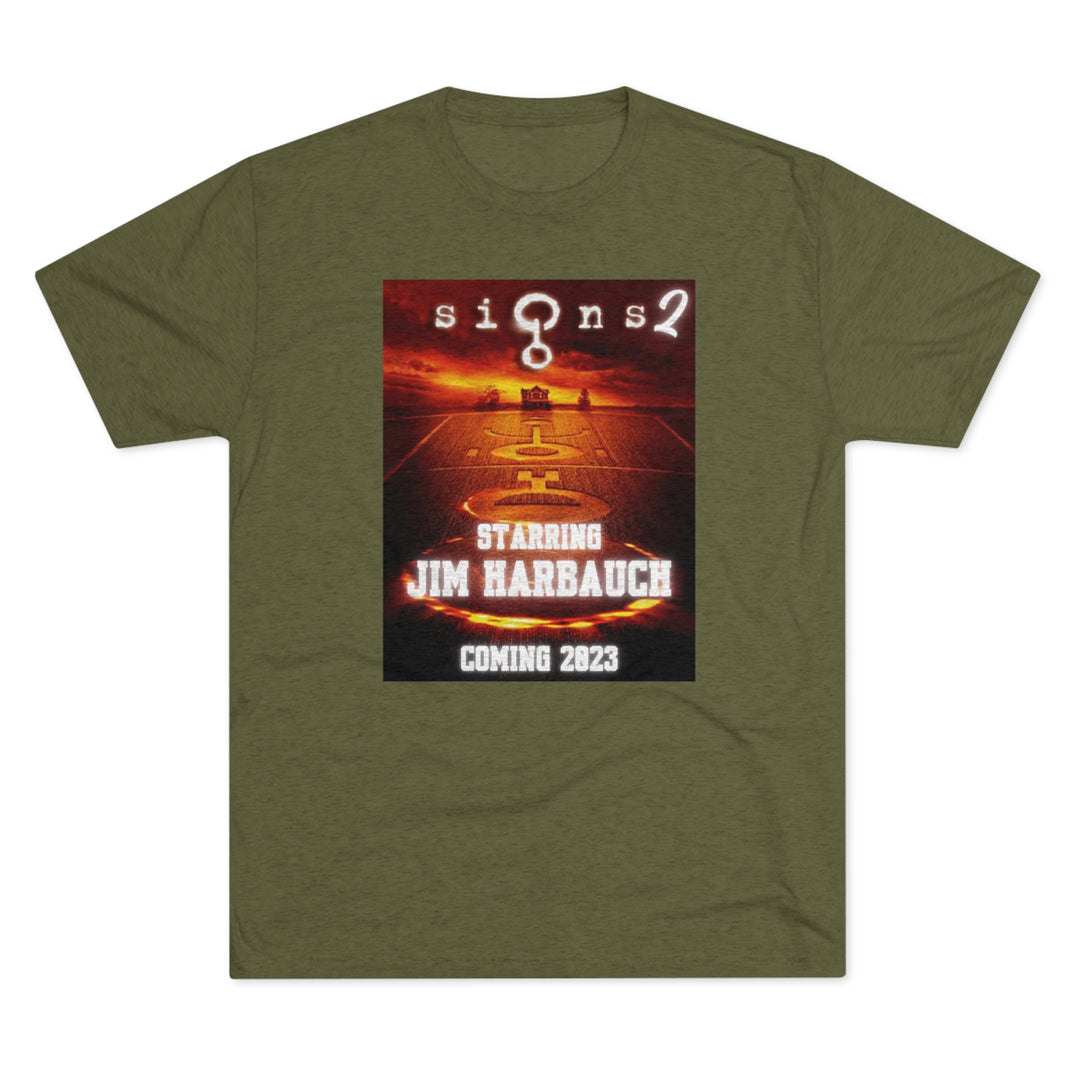 “Signs” 2 starring Harbaugh t-shirt