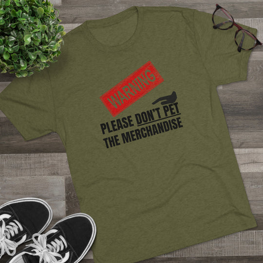 Warning Please Don't Pet Merchandise t-shirt