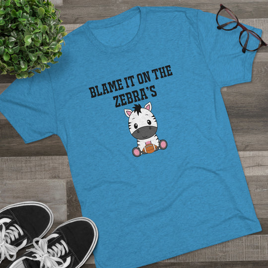 Blame It On the Zebras t-shirt