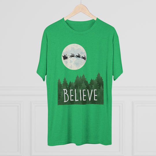 Santa "BELIEVE" inspiration t-shirt