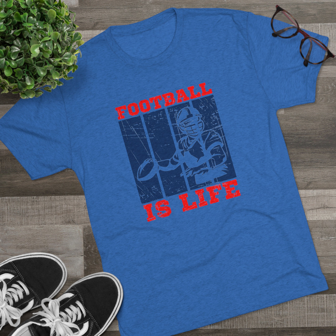 Vintage Football (American) Is Life  t-shirt