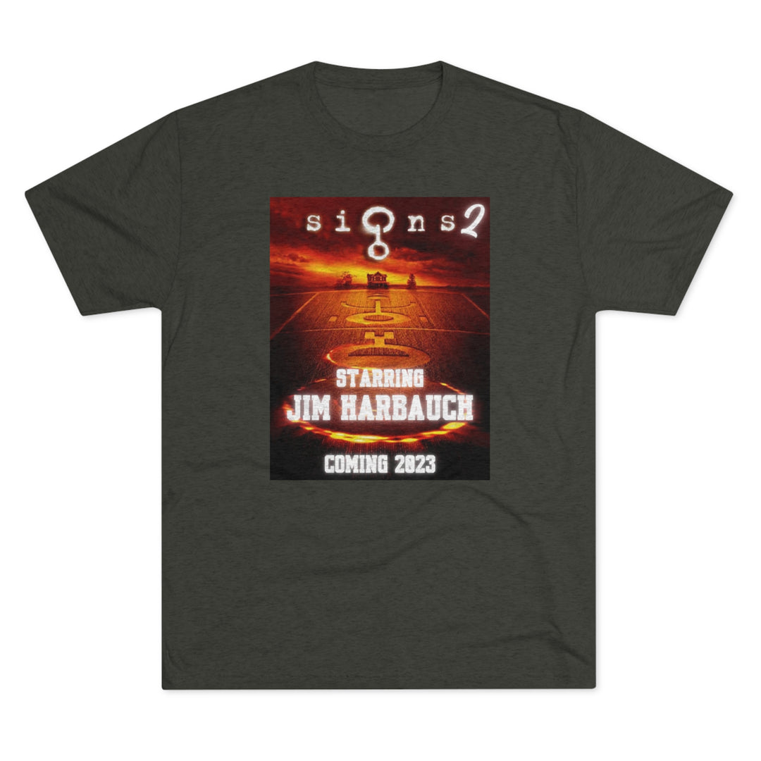 “Signs” 2 starring Harbaugh t-shirt