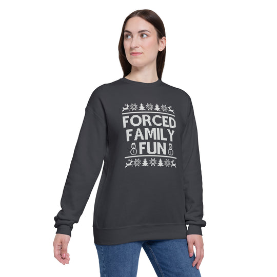 Holiday Forced Family Fun Unisex Sweatshirt