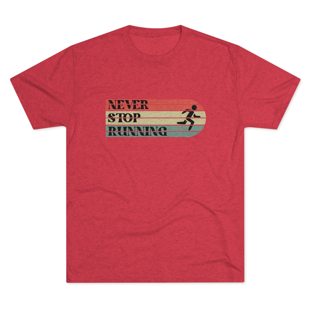 Vintage Never Stop Running t-shirt