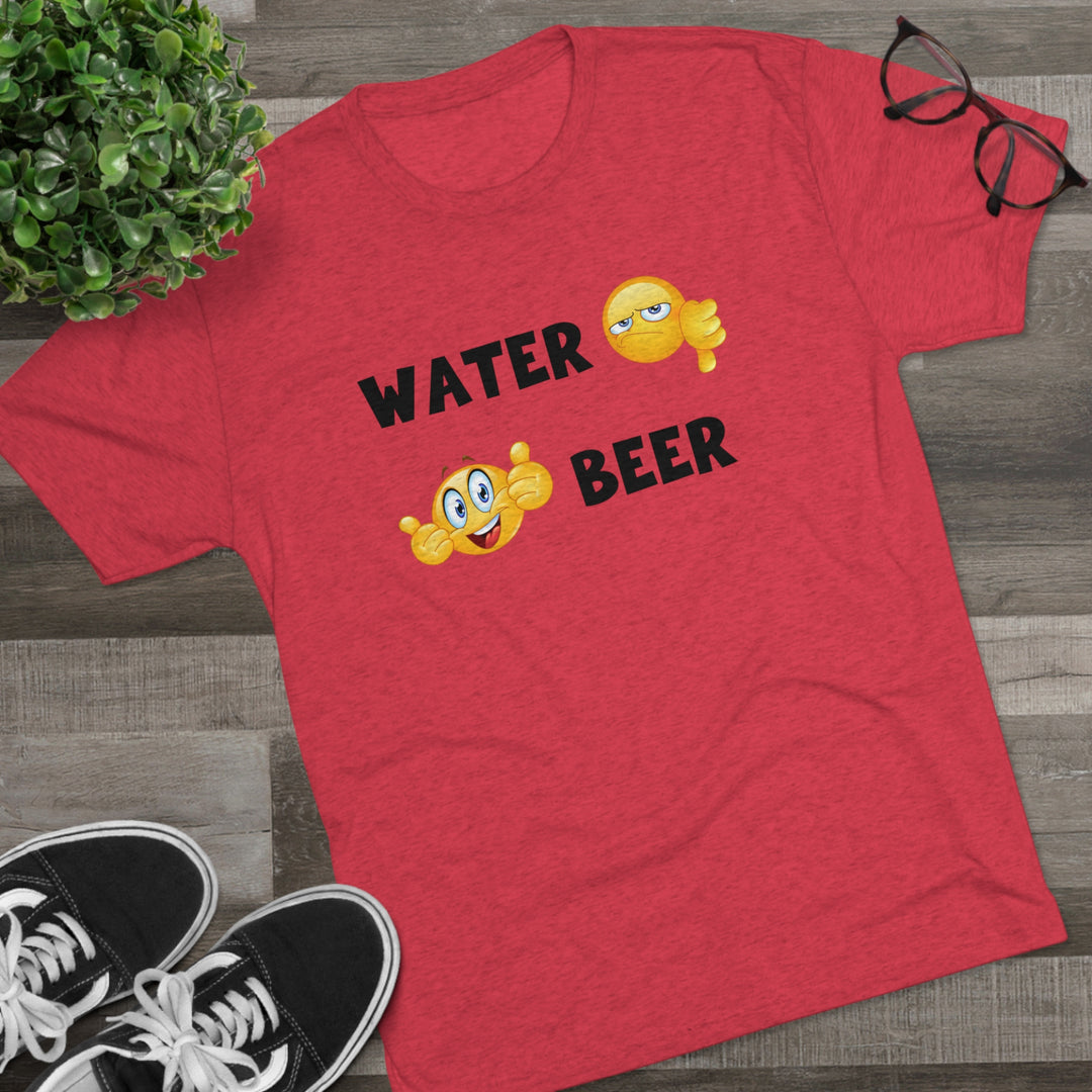 Water Boo, Beer Yay t-shirt