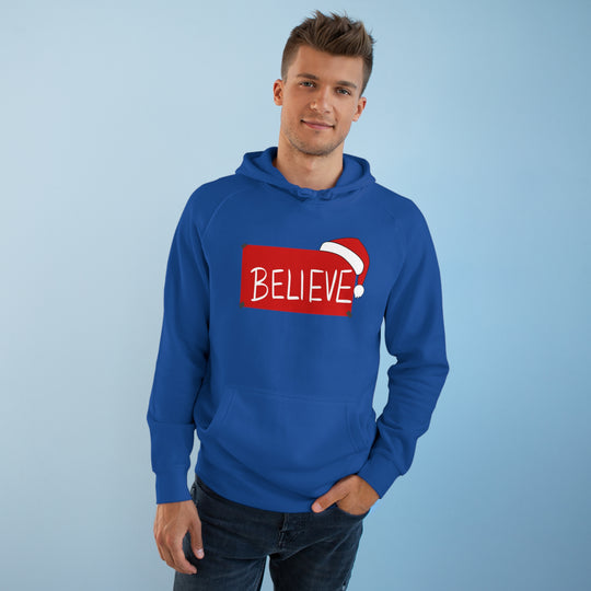 Believe Santa Hat Hoodie