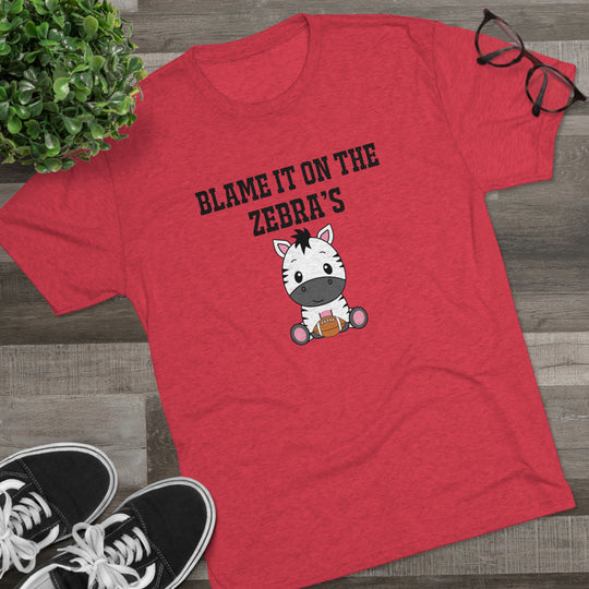 Blame It On the Zebras t-shirt