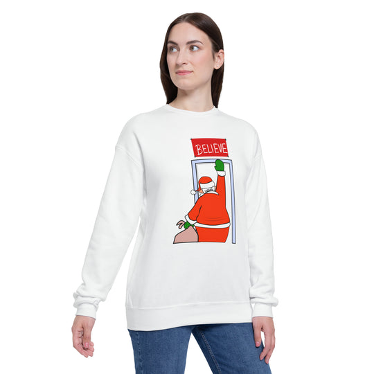 Santa Gameday Believe Sweatshirt