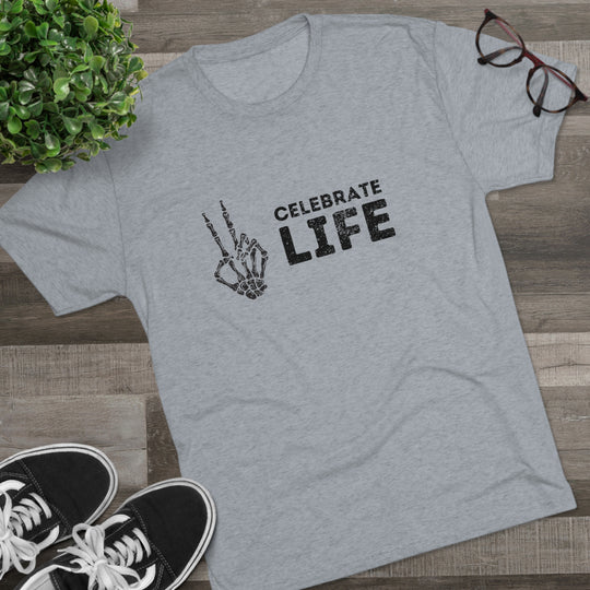 Celebrate Life Skeleton t-shirt