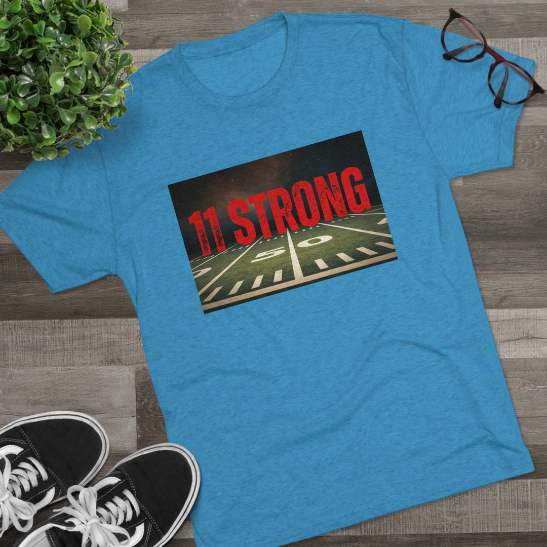 11 Strong Football t-shirt