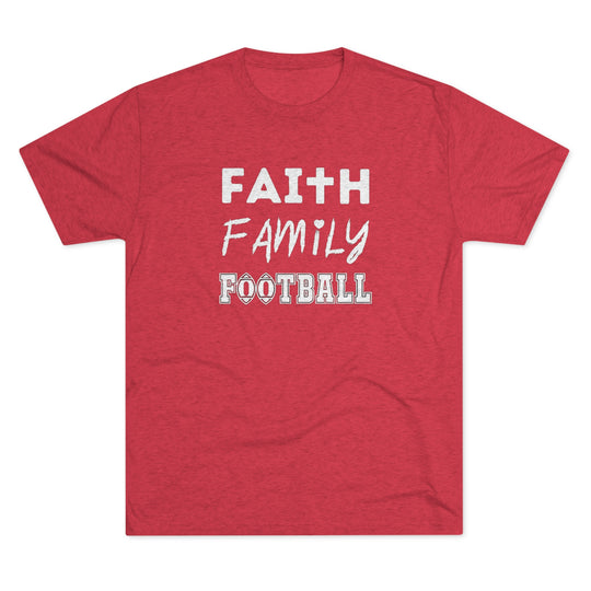 Faith Family Football t-shirt