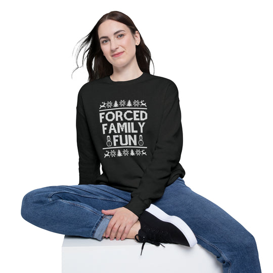 Holiday Forced Family Fun Unisex Sweatshirt