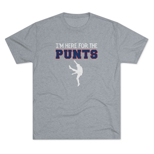 I'm Here For the Punts  t-shirt