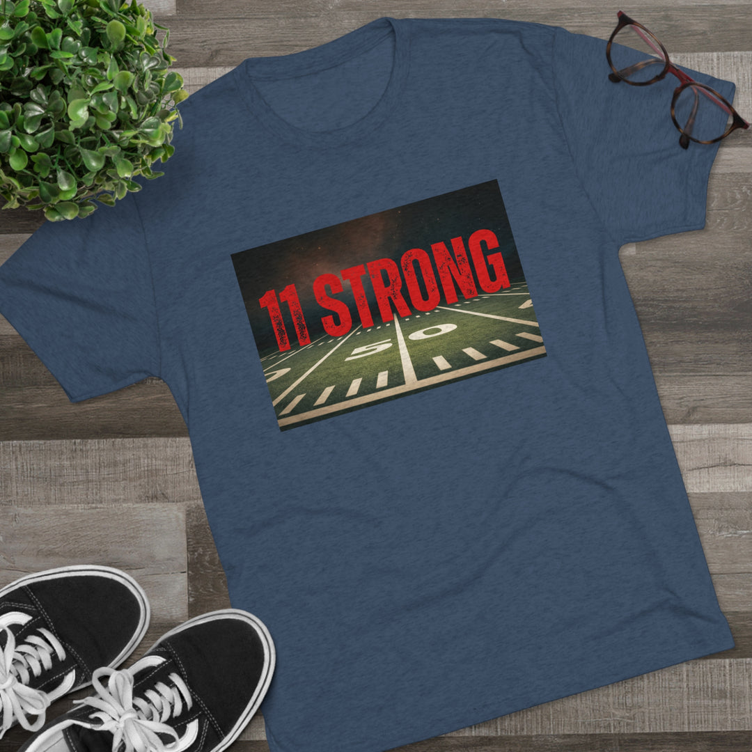 11 Strong Football t-shirt