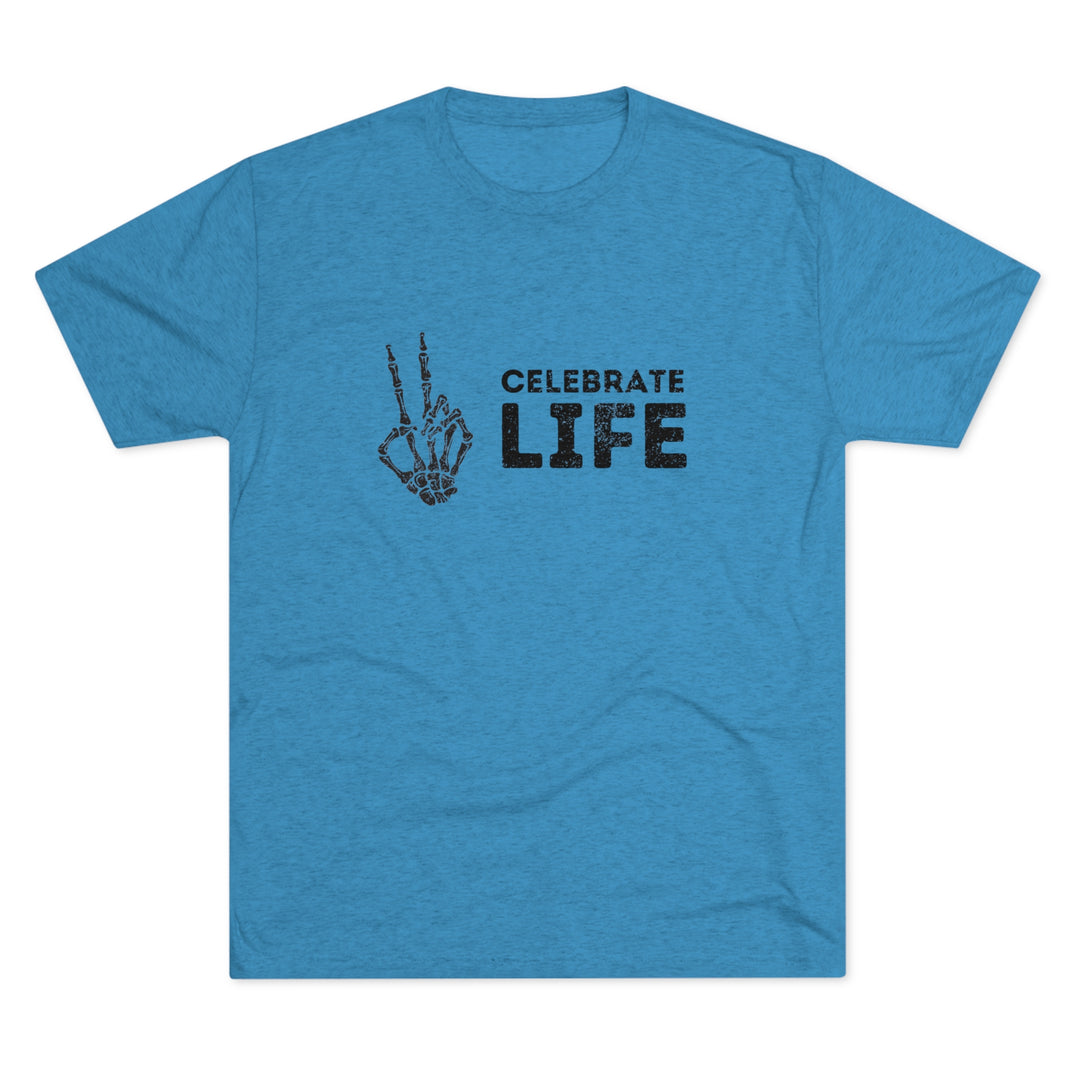 Celebrate Life Skeleton t-shirt