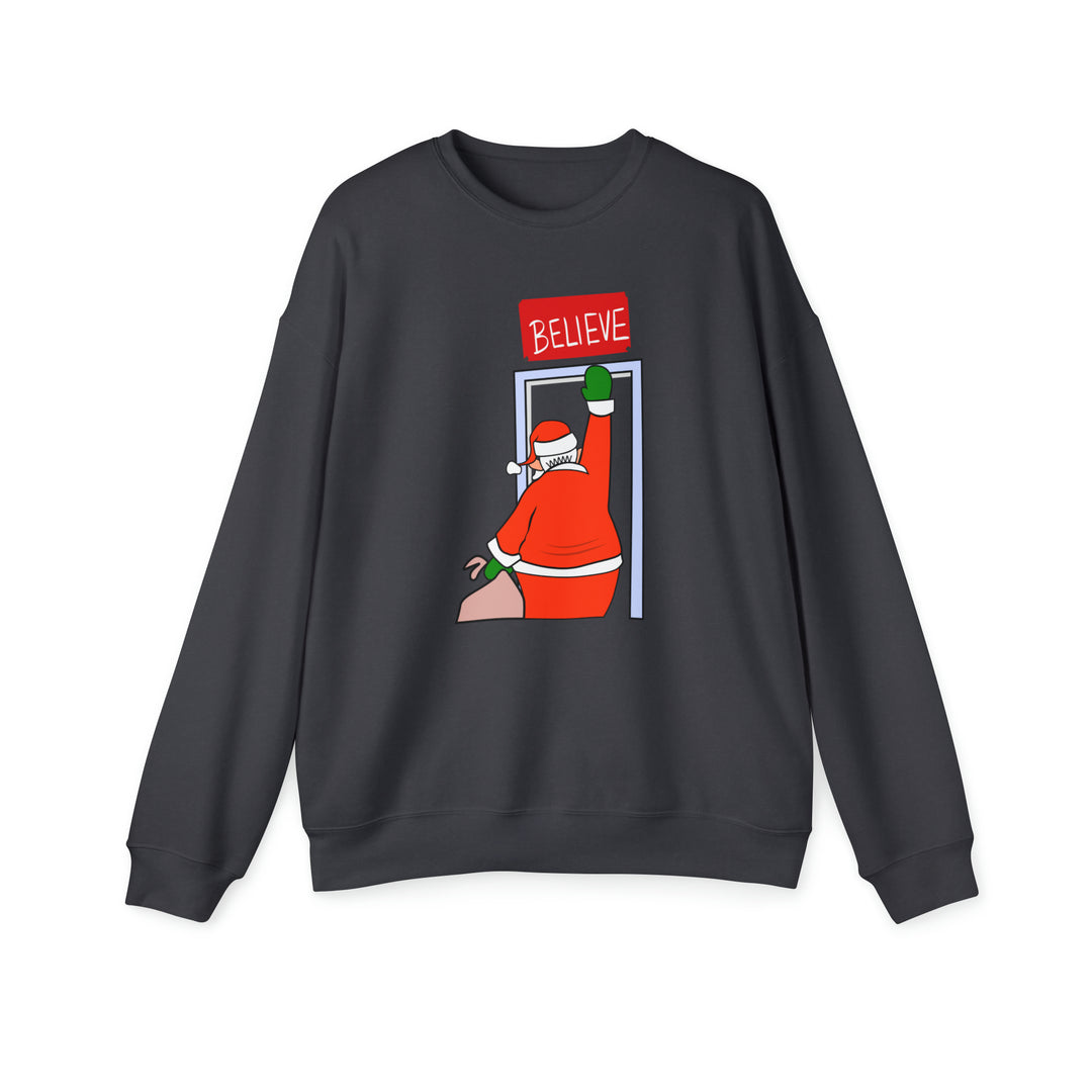 Santa Gameday Believe Sweatshirt