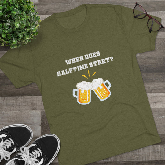 When Does Halftime Start t-shirt