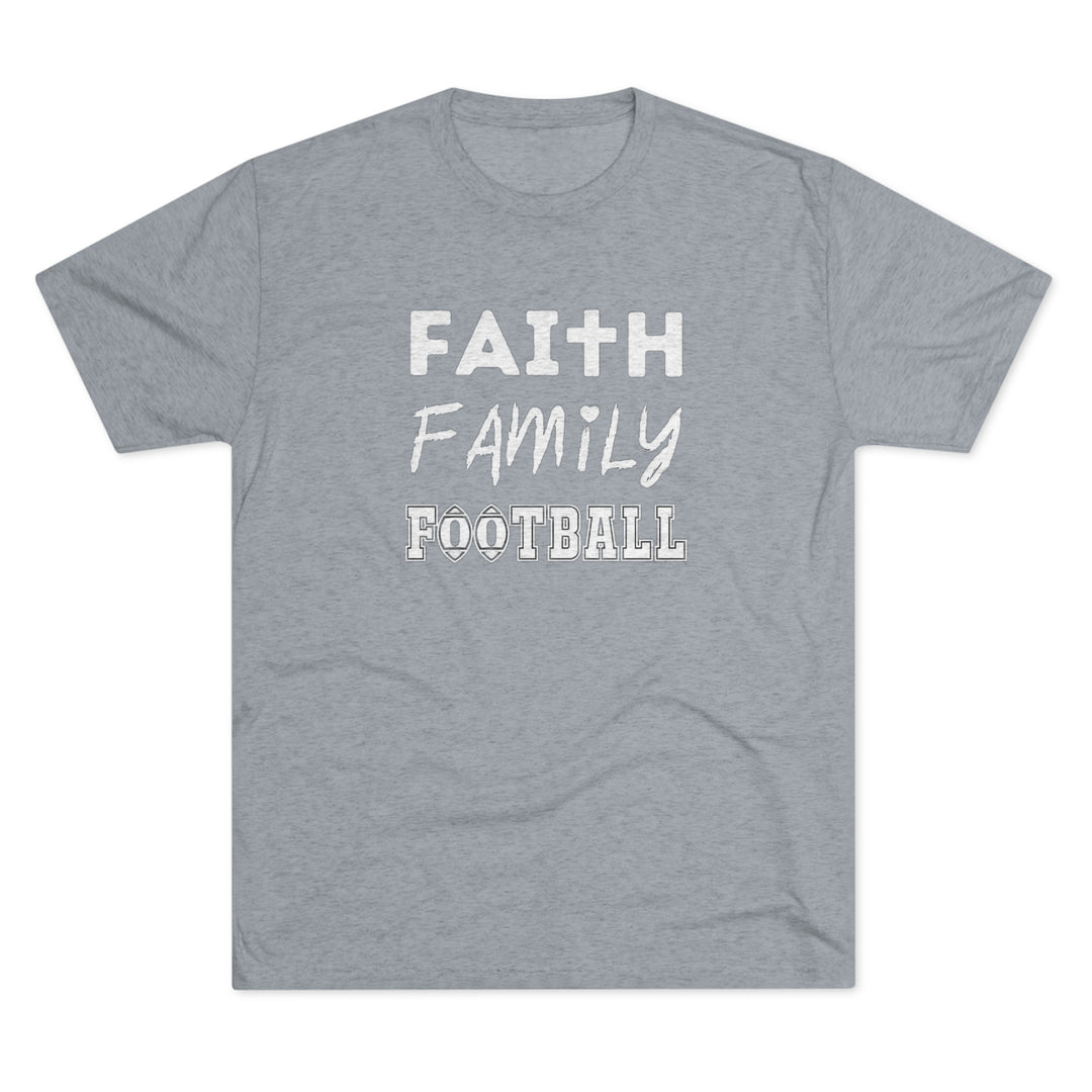 Faith Family Football t-shirt