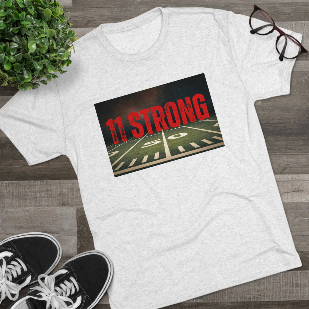 11 Strong Football t-shirt