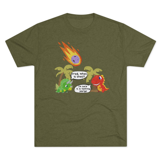 Dinorsaurs, Relationships, and Meteors t-shirt