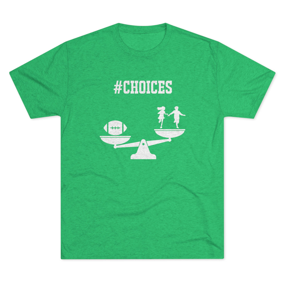 Choices Kids or Football t-shirt