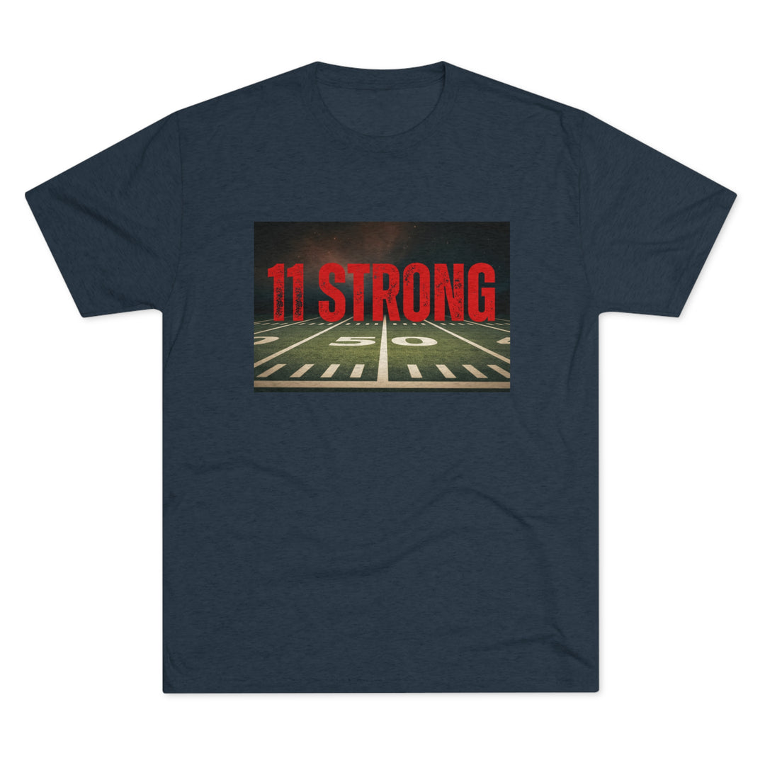 11 Strong Football t-shirt