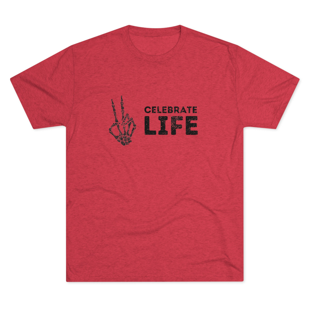 Celebrate Life Skeleton t-shirt