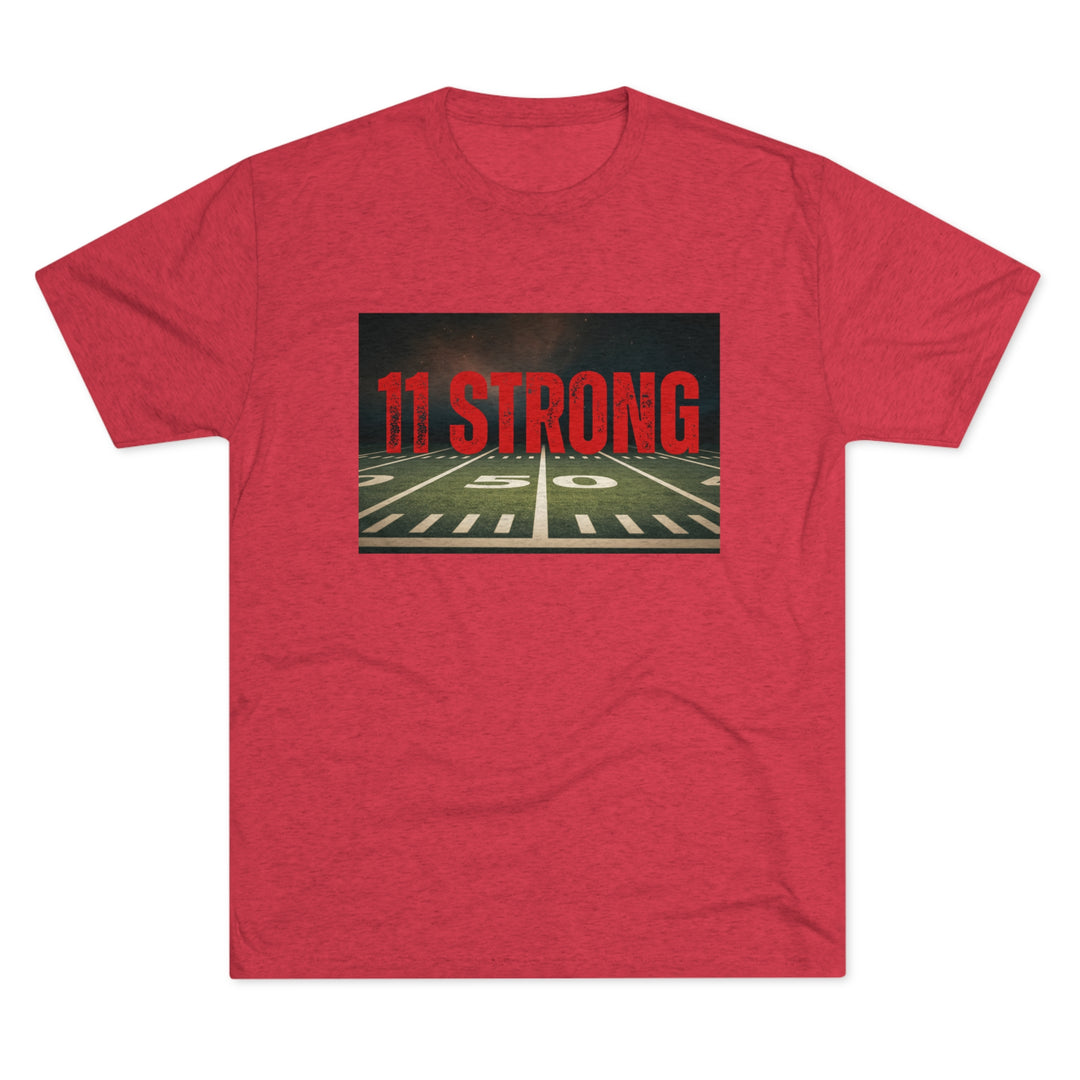 11 Strong Football t-shirt