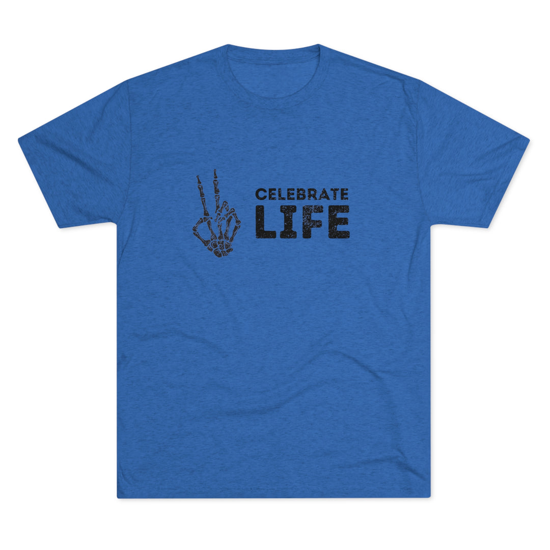 Celebrate Life Skeleton t-shirt