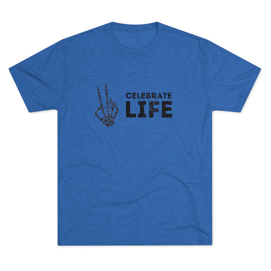 Celebrate Life Skeleton t-shirt