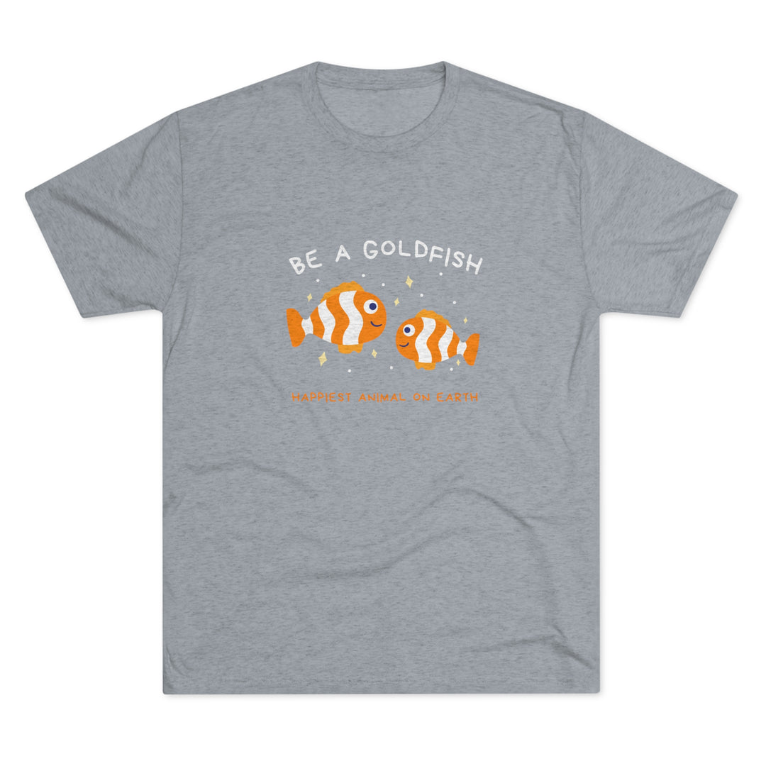 Goldfish Happiest Animal t-shirt