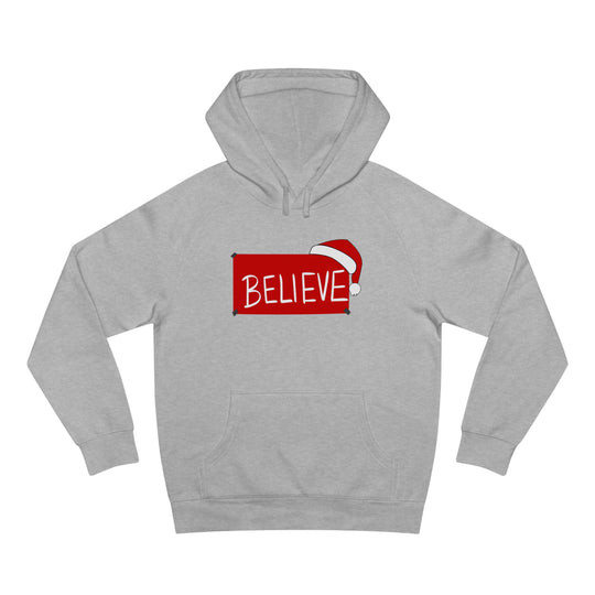 Believe Santa Hat Hoodie