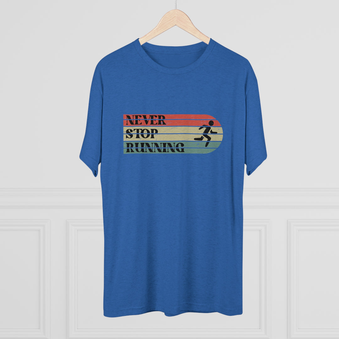 Vintage Never Stop Running t-shirt