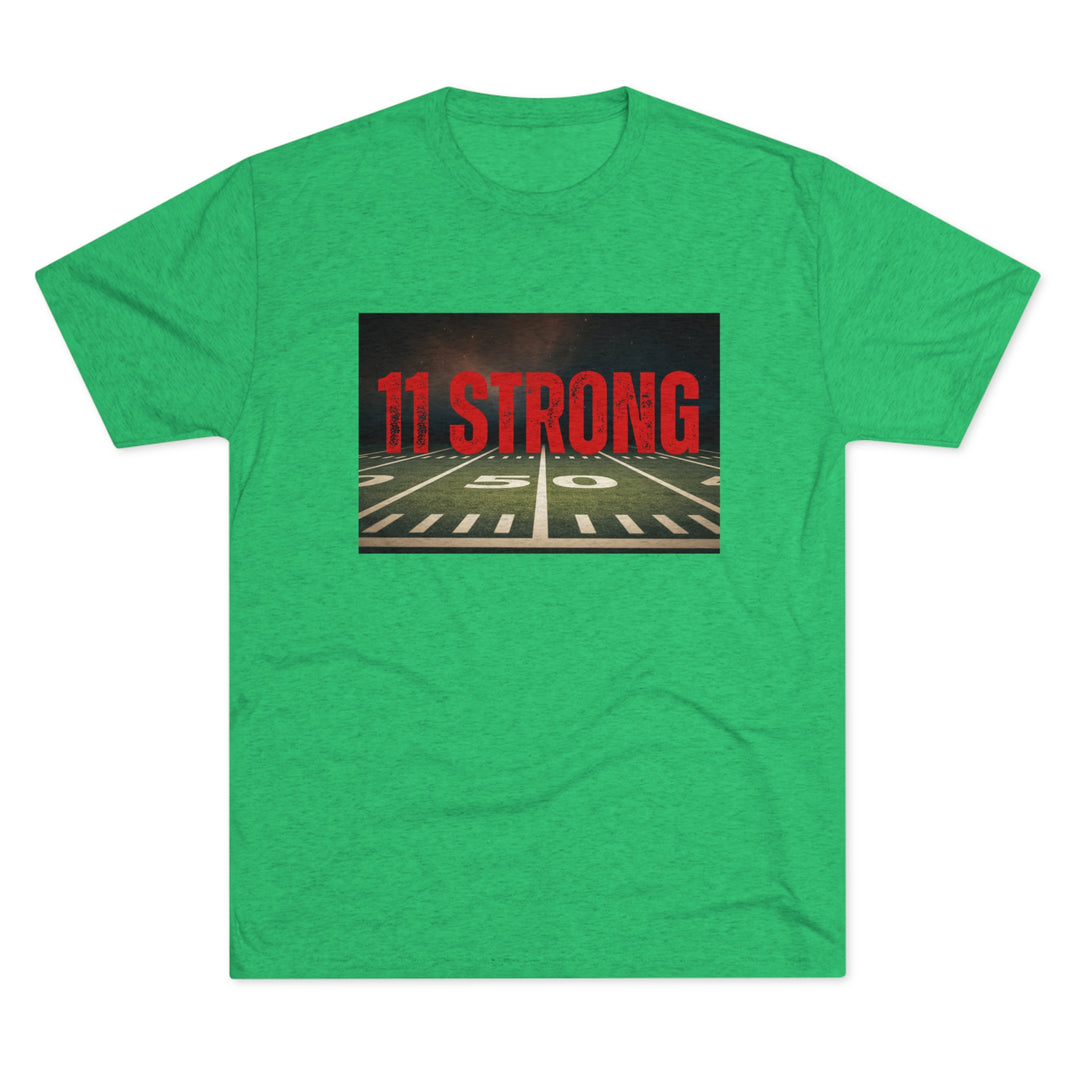 11 Strong Football t-shirt