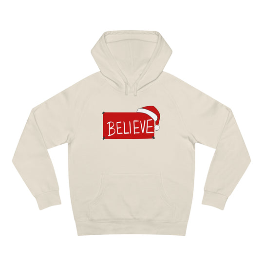 Believe Santa Hat Hoodie