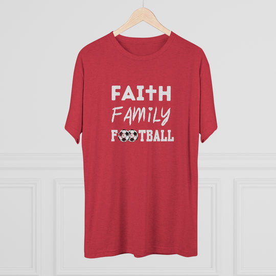 Faith Family Football (Soccer) t-shirt